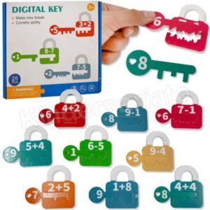 Candados matemáticos montessori
