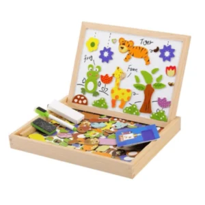 Pizarra creativa reversible fortalecen la motricidad fina y desarrollan su creatividad, juego montessori, autismo