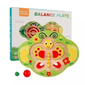 Tabla de equilibrio mariposa juego montessori